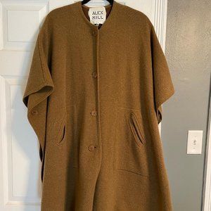 Wool Sweater Cape